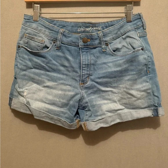 Universal Thread Light Blue Denim Jean Shorts Size 10 - Picture 4 of 4